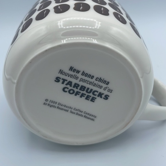 Starbucks 2009 Coffee Beans Bone China Mug - Picture 4 of 4